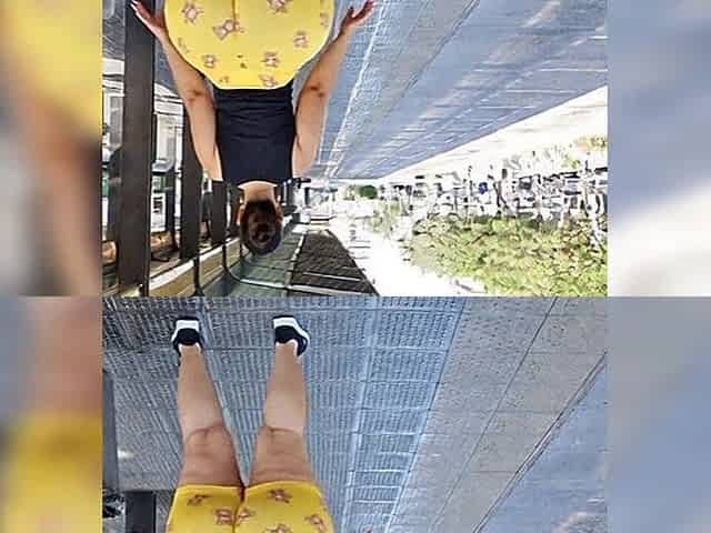 Big Ass Waiting for the Bus in Argentina