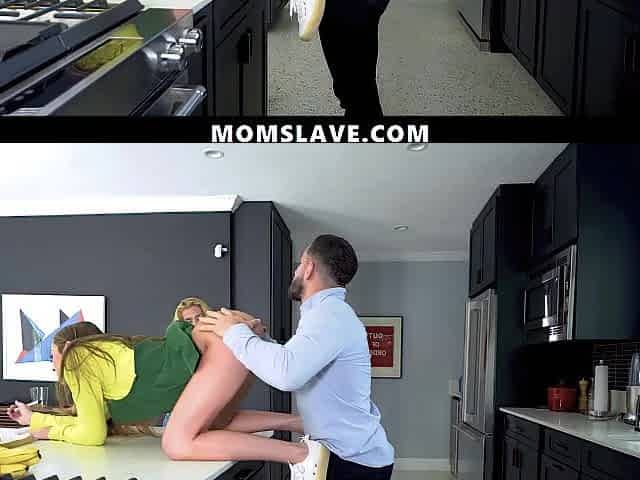 Lilith Moaningstar and Mackenzie Mace Getting Freeused by The Home Inspector - Momslave