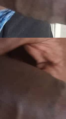 Stroking my big black dick