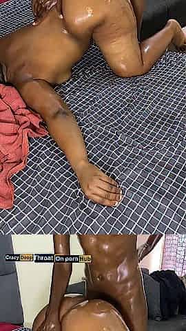 Fresh Abode Helper Breasty Black Hotty Caught Trespassing In My Room and Drilled
