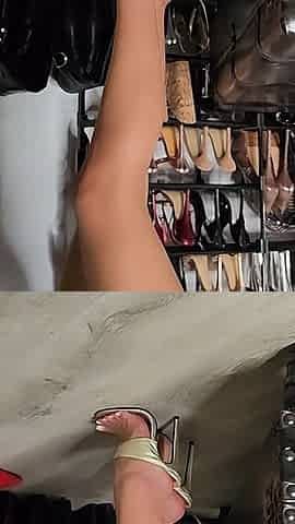 Nylon Feet, Sexy Mules and Your Weakness