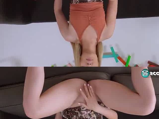 Maria Blonde And Maria Kazi - Cheer Squad Cocksucker Is 18, Blonde, Tiny