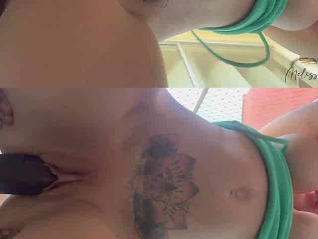 Showing off My Ass Full of Cum