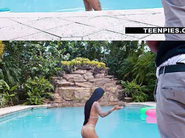 Tutor Puts Black Cock Into Eager Black Teen 18+ Paisleys Mouth