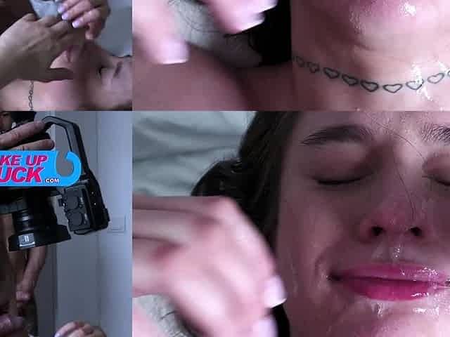 Cute brunette young hookup amateur teen blowjob