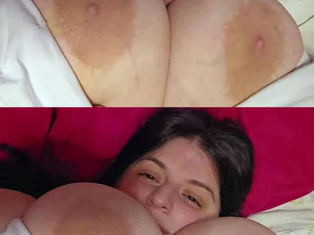 Amateur Big Boobs jerks Big Dick