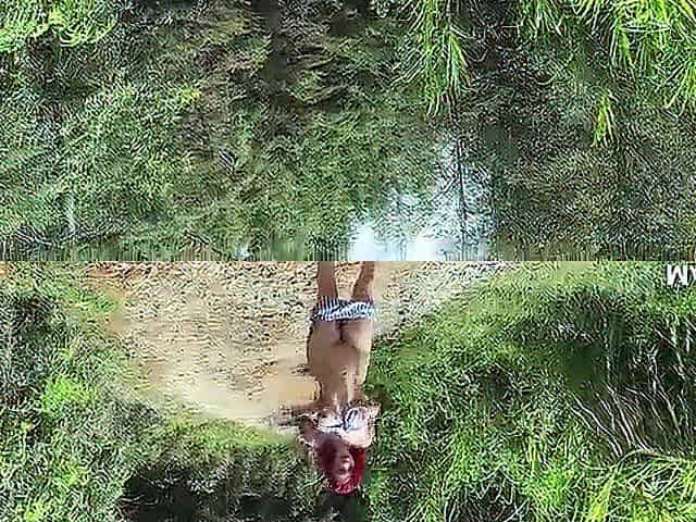 On vacation with super concupiscent redhead