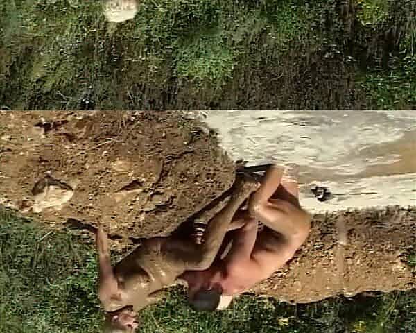 Gangbang Slut Gets Squirted All Over