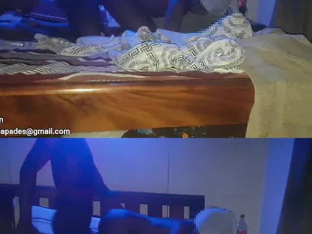 Hawt black experiencing doggy style mayhem