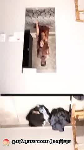 Large booty Lalin girl groaning doggystyle in underware. Onlyfans/Jesigala