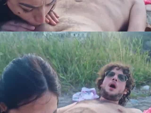 Spin The Bottle Game On The Beach -unforgettable Holiday Sex W Two Stunning Girls English Subtitles