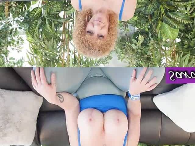 Bushy Haired Cougar Finger Screws Her Aged Slit! It's Sara Jay!