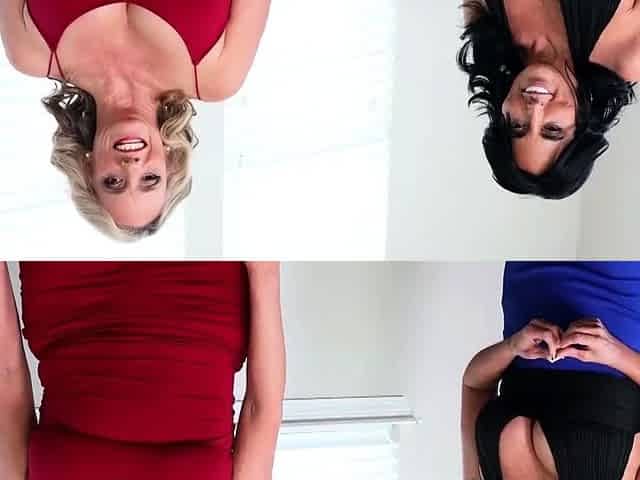 Nina Starr Abi Handjob Duo