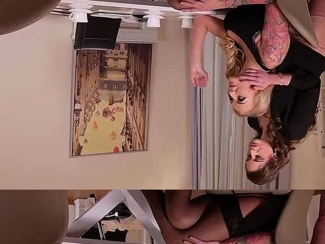 Busty Cathy Heaven & Kayla Green Takes Good Screwing