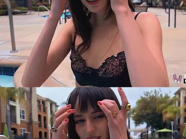 Screw! Real Teens - Lana Smalls Turns Into A Screw Toy After Getting Soaked Outside