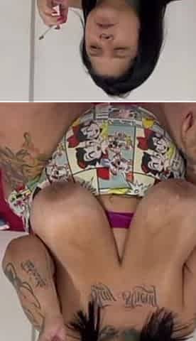 He Smokes While Masturbating