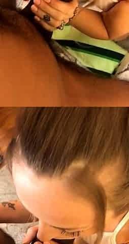 amateur interracial blowjob