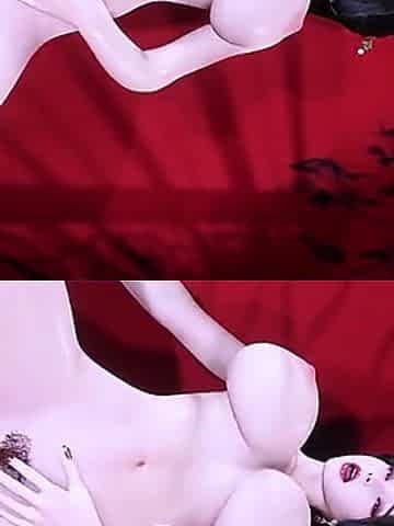 Goddess of Passion: Animated Curves in Motion - 3D Animation Hentai
