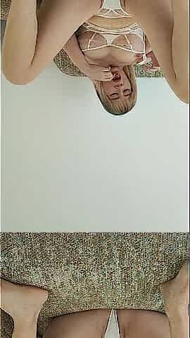 Moist twat on the daybed, Blond mother I'd like to fuck, craves to cum with u