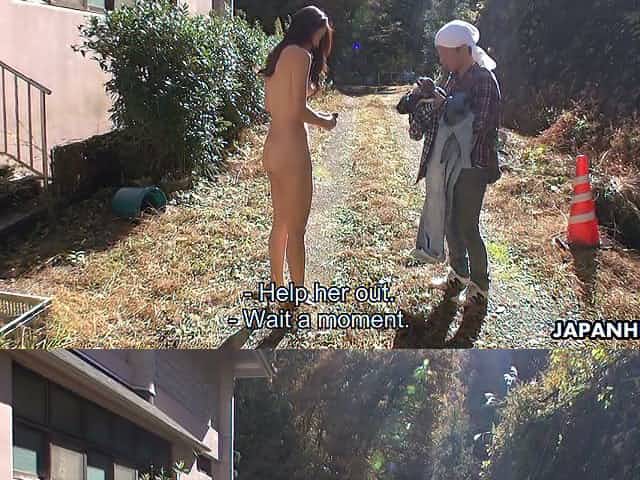 Tall Japanese hottie Maki Hojo is a nature girl and she loves sex toys