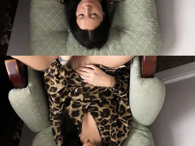 Hot Mom Plays with Monster Dildo - Wet Pussy Close Up
