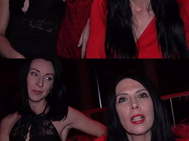 Incredible threesome with girls from the elite club, part 1