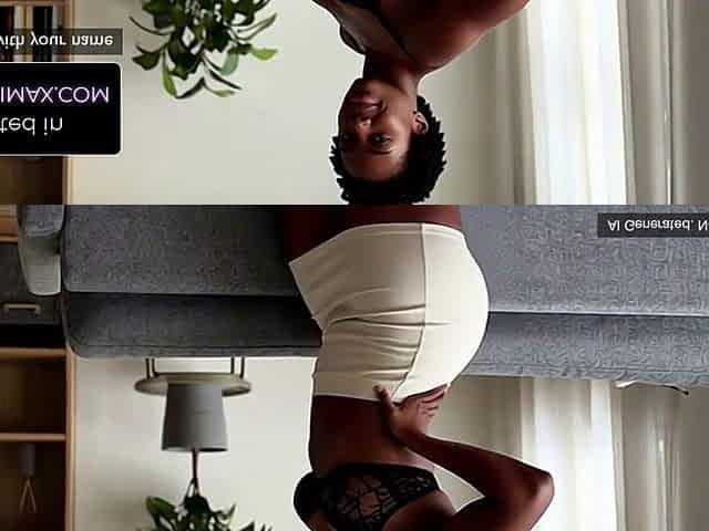 Large Booty Black Queen Invites U Home - Now Jack off Exactly How I Command - AI Generated Black JOI POV ASMR