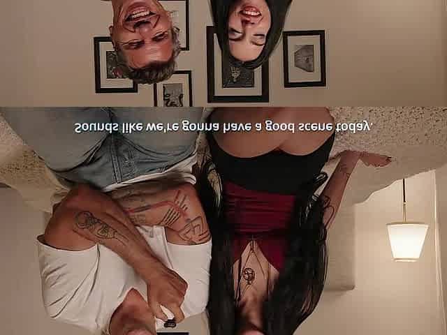 When Denis meats Kore Fox. Tiny Spanish babe with Italian mature man with large shlong