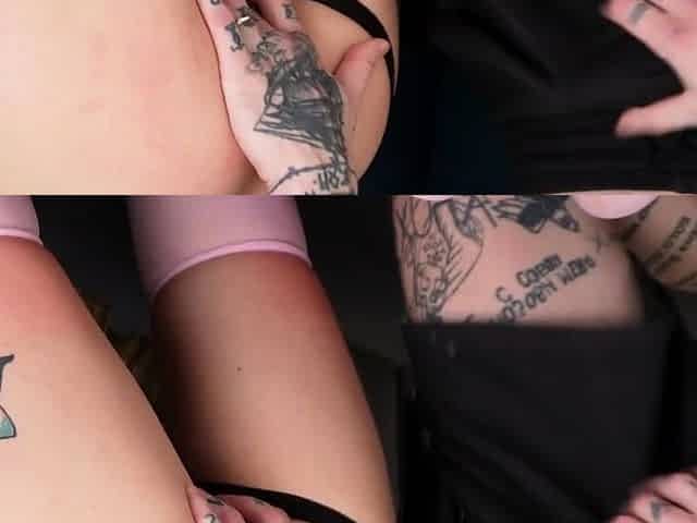 YES FUCK ME HARDER / Broke slut got cum in her pink pussy