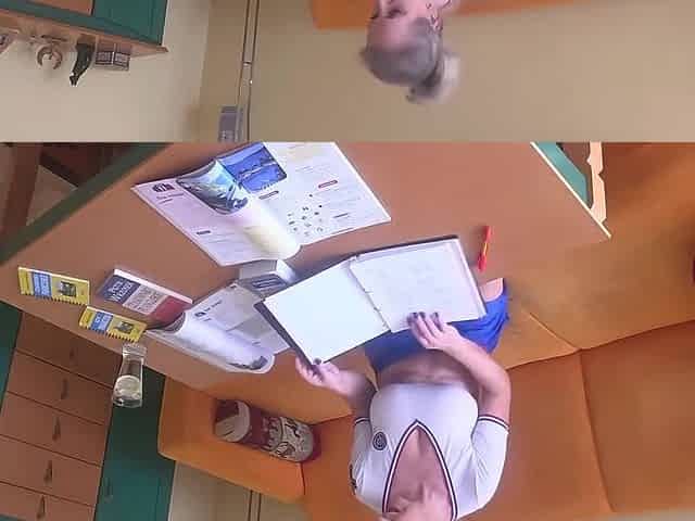 Blonde Cougar Finish Her French Lesson With Dildo Play