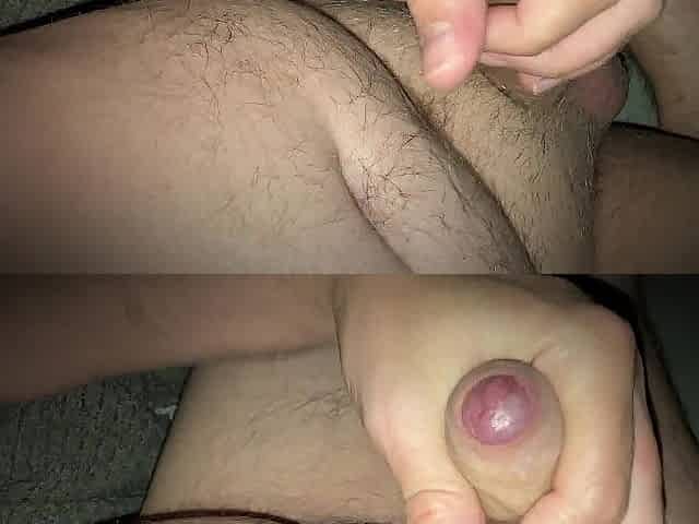 Cumming all over my stomach listening to my neighbour having sex at night