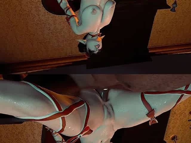 Manga l Elf l Large tits l Large Cock