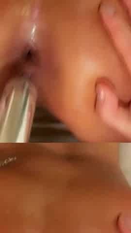 3 Euro All Natural Babes Pussy Creampie and 2 Dudes