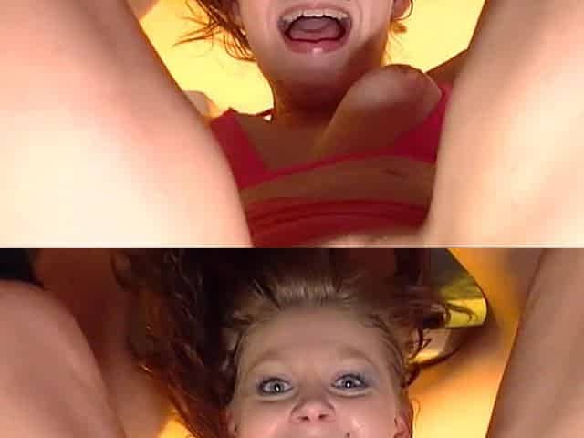 Mature Brunette Slut Gangbanged by Horny Studs Dripping Wet