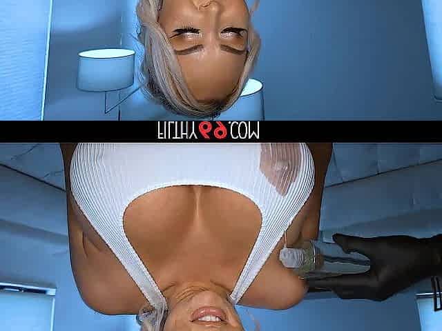 Curvy mother i'd like to fuck gets her twat pounded by the masseur after the massage