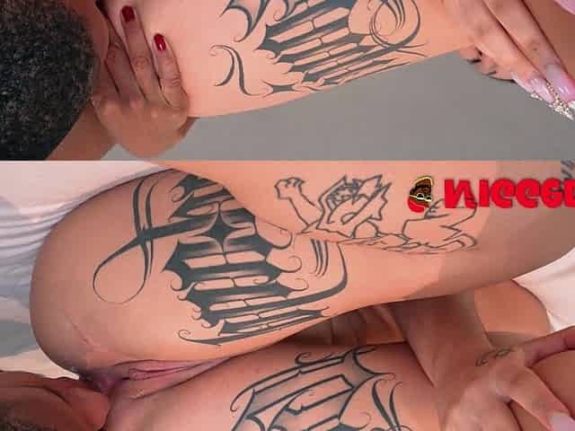 Gothic Slut Gorgeous Throws Herself Into the Anal Challenge - Serezade Gets a Giant Black Cock in Fakings Black Fix