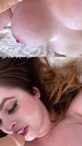 Cute curly brunette solo webcam masturbation