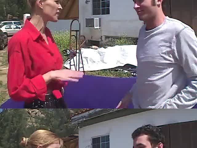 mother I'd like to fuck gets drilled missionary style in her shaven vagina