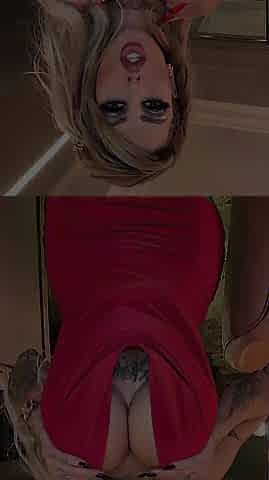 Kitana Hawt Red Suit Solo Masturbation