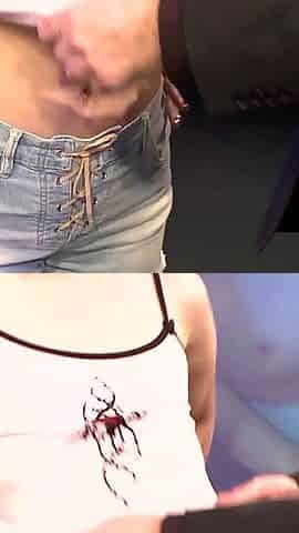 Shy Babes First Time in Bukkake and Swallow Gangbang Ggg John Thompson