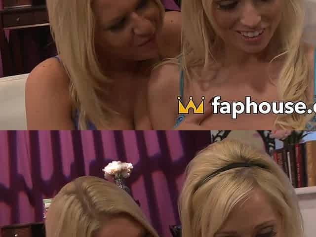 Two Super Hot Blondes Have a Threesome with their Big Dicked patron