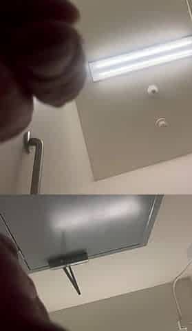 Care Aide Cums in Public Bathroom on Break