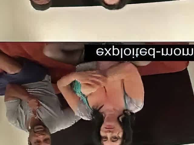 Breasty older taking large ebony schlong in her Aged Twat - Interracial Clip