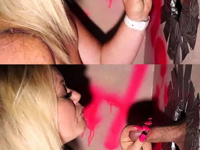 Homemade amateur blonde blowjob