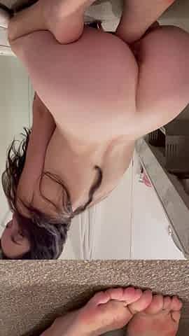 Banging my soles + Cumming