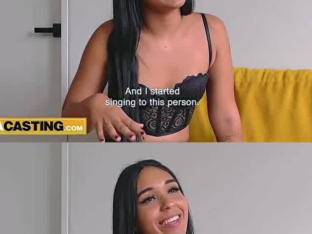 I watched this THICK LATIN CHICK forget her BOYFRIEND existed when I mentioned modeling in America