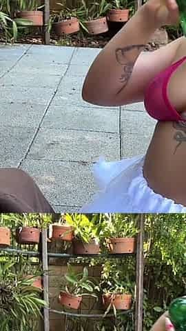 Carnival in Brazil, Big Tits in a Spectacular Titfuck