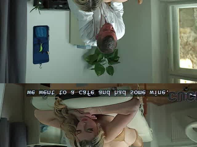 CUCK4K. Sexually excited doctor hunted her cunt