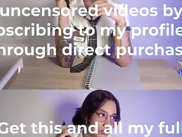 CONCUPISCENT EXCITED STUDENT BEAUTY RECEIVES DISCIPLINARY TORTURE