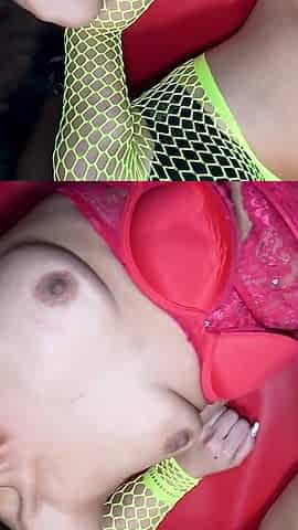 Slutty Creampie-gangbang - Lias Holes Are Available to Everyone!!!